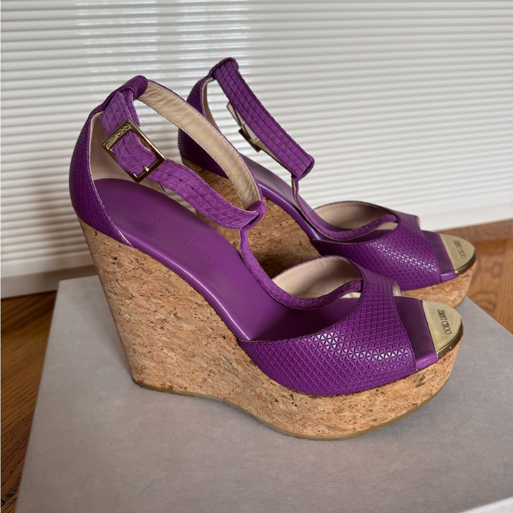 Jimmy Choo platform sandals
